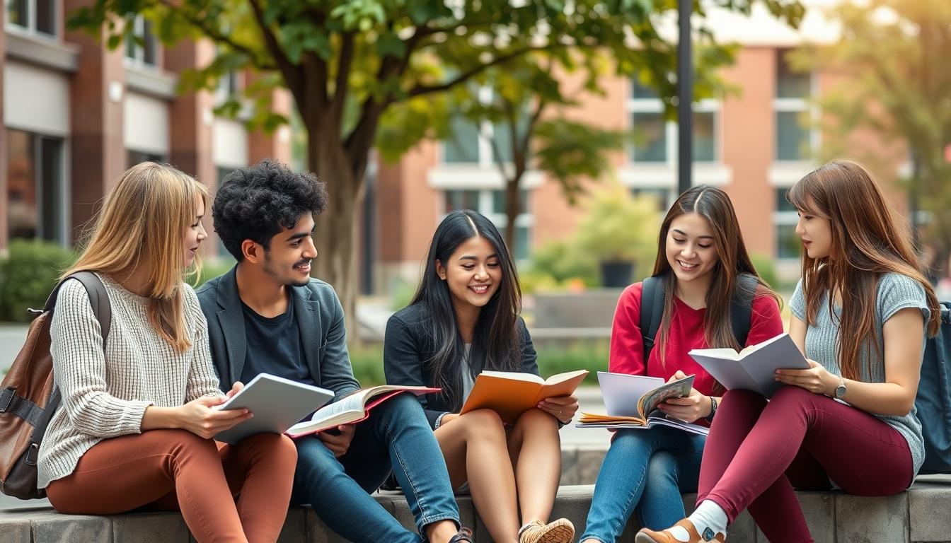 Organized exam preparation notes and academic planner